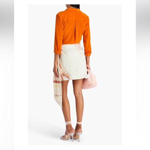 SIMKHAI Mae Draped Mini Skirt - Picture 6 of 6